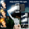 HQ6 3 Axis Smartphone Gimbal With Built In Fill Light And Face Tracking 2