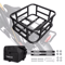 Rear Bike Basket Cargo Rack Bag Large Capacity For E Bike And Outdoor Travel 4