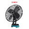 Portable Outdoor Camping Fan For Makita Dewalt Milwaukee 18V Battery 4