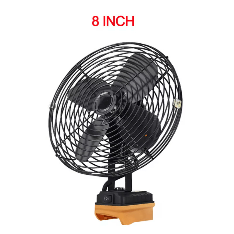 Portable Outdoor Camping Fan For Makita Dewalt Milwaukee 18V Battery 5