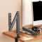 Aluminum Alloy Foldable Arm Mount Tablet Holder With 360 Rotation For Bed Or Desk 0