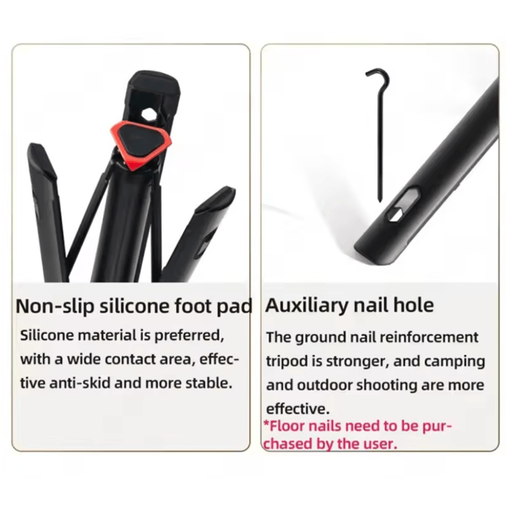 Xiaomi Mijia Zoom Ground Selfie Stick Tripod With Bluetooth Remote 2