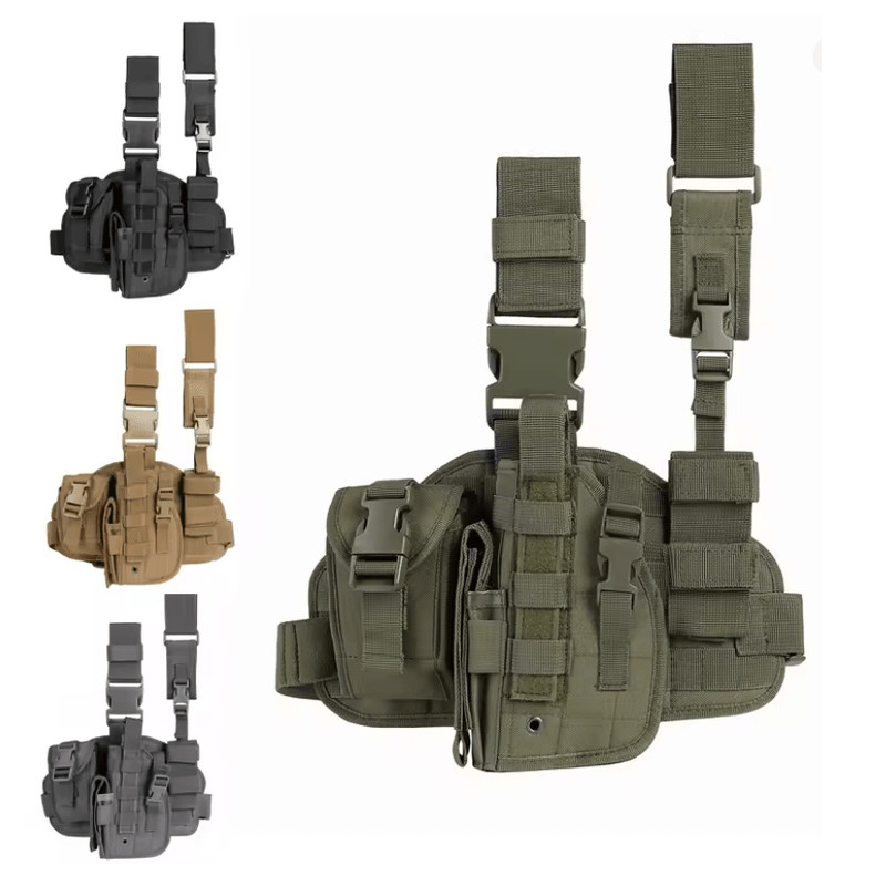 Camouflage Tactical Leg Holster Thigh Bag With Phone Pocket 0