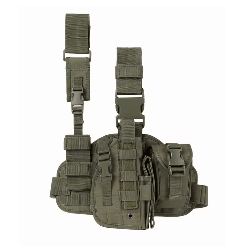 Camouflage Tactical Leg Holster Thigh Bag With Phone Pocket 4