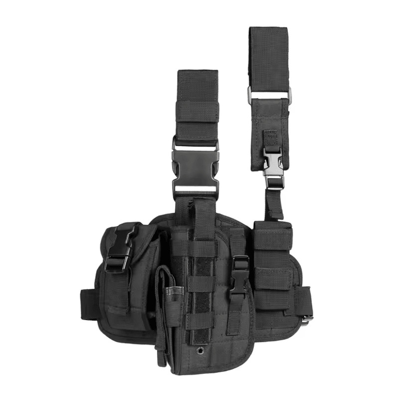 Camouflage Tactical Leg Holster Thigh Bag With Phone Pocket 8