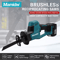 Cordless Brushless Reciprocating Saw For Wood And Metal Cutting Compatible With Makita 18V Battery 0