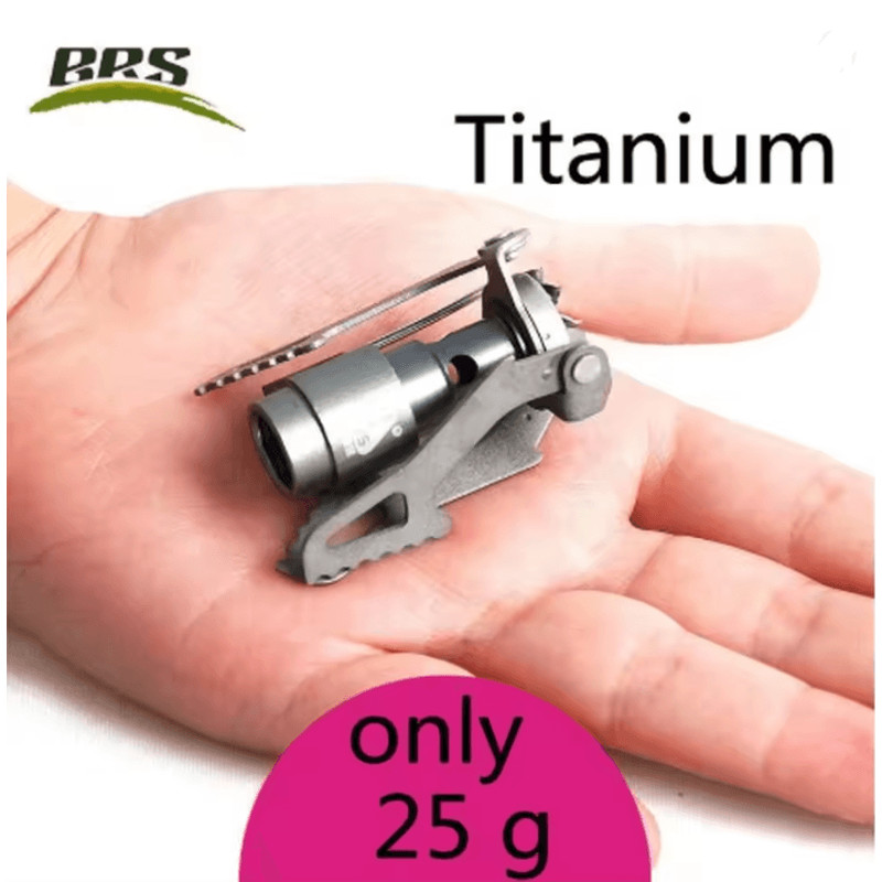 Ultralight Titanium Camping Stove For Hiking And Backpack Cooking 0