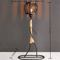 Nordic Abstract Metal Candle Holder Sculpture For Modern Home Decor 3