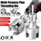 Hex Shank Pipe Threading Tool Set For PVC PPR And Water Pipes 0