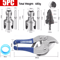 Hex Shank Pipe Threading Tool Set For PVC PPR And Water Pipes 4