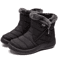 Waterproof Fur Lined Winter Boots For Women With Zipper Closure 1
