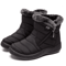 Waterproof Fur Lined Winter Boots For Women With Zipper Closure 1