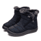 Waterproof Fur Lined Winter Boots For Women With Zipper Closure 2
