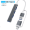 USB C Multi Hub Adapter With Card Reader Audio And USB Expansion For Macbook And Laptop 2