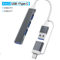 USB C Multi Hub Adapter With Card Reader Audio And USB Expansion For Macbook And Laptop 2