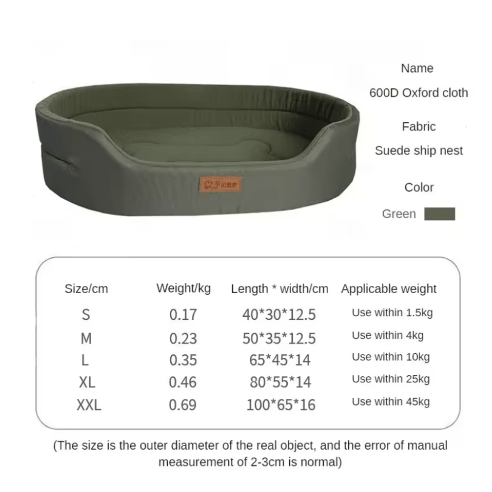 Fluffy Dog Bed And Sofa Mat For Small To Large Pets With Washable Cushion 3