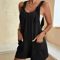 Womens Sleeveless Casual Summer Jumpsuit With Pockets For Street And Office Wear 0