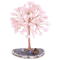 Mini Gemstone Crystal Tree With Agate Base For Abundance And Decor 2