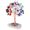 Mini Gemstone Crystal Tree With Agate Base For Abundance And Decor 3