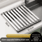 Adjustable Stainless Steel Sink Rack Dish Drying Organizer 2