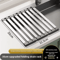 Adjustable Stainless Steel Sink Rack Dish Drying Organizer 2