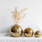 Modern Gold Ceramic Ball Vase For Home Decor And Flower Arrangements 1