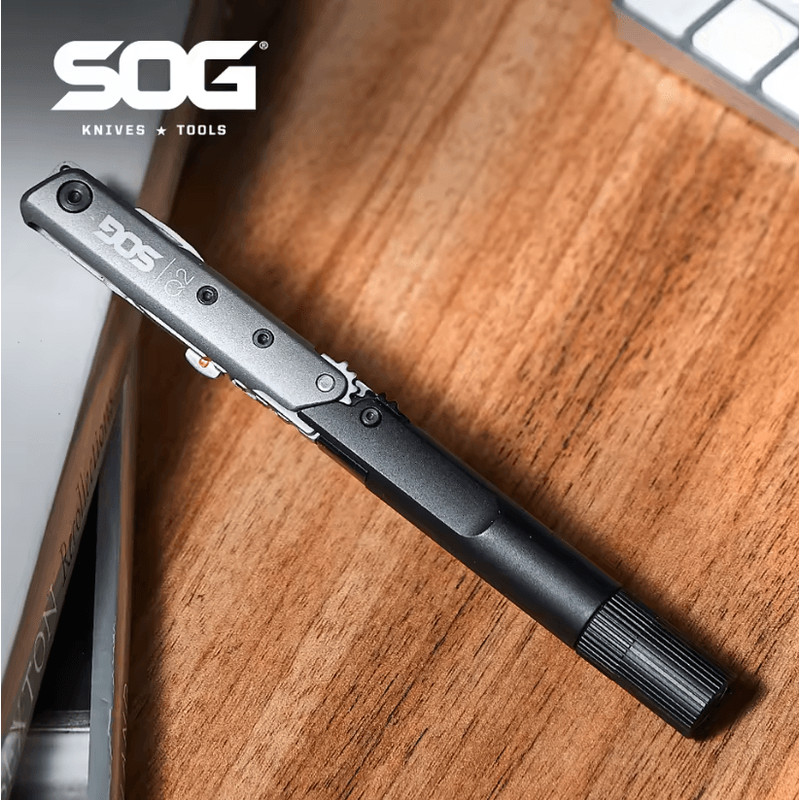 Precision Edge Q2 Compact Survival Gear Multitool Pen 0