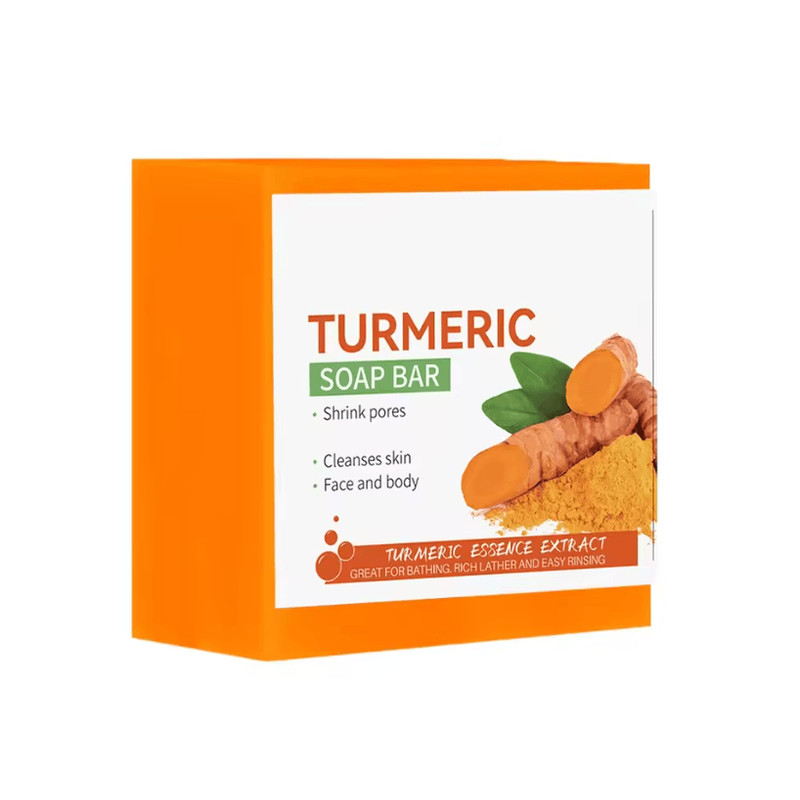 Radiant Glow Handmade Turmeric Brightening Soap 2