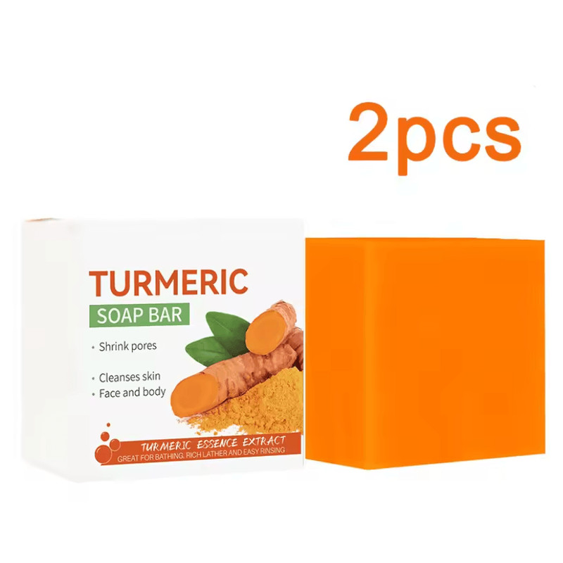Radiant Glow Handmade Turmeric Brightening Soap 3