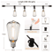 GardenGlow ST38 Waterproof Shatterproof Outdoor LED String Lights 6