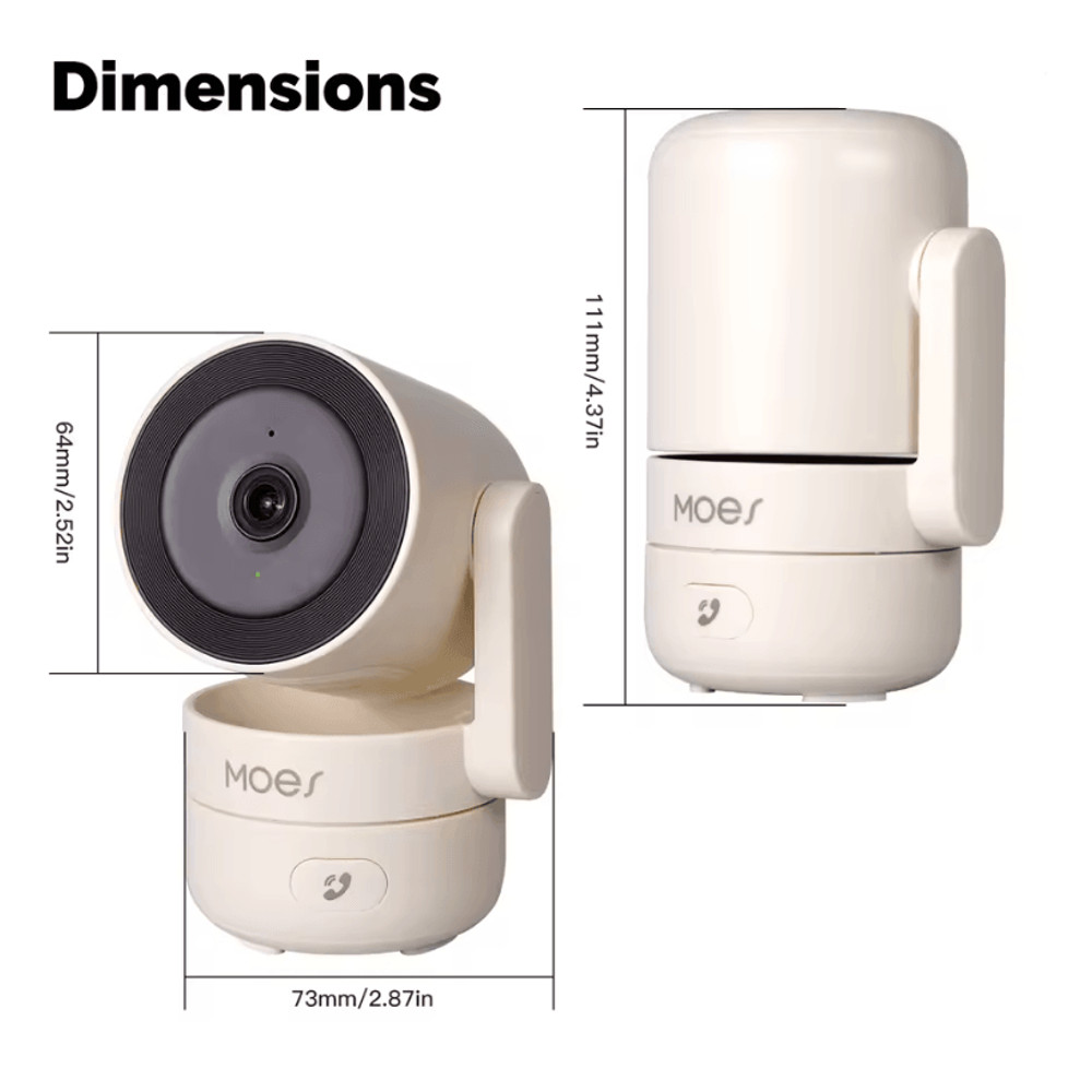 SecureHome 4MP Smart Indoor Pan Tilt Security Camera 1