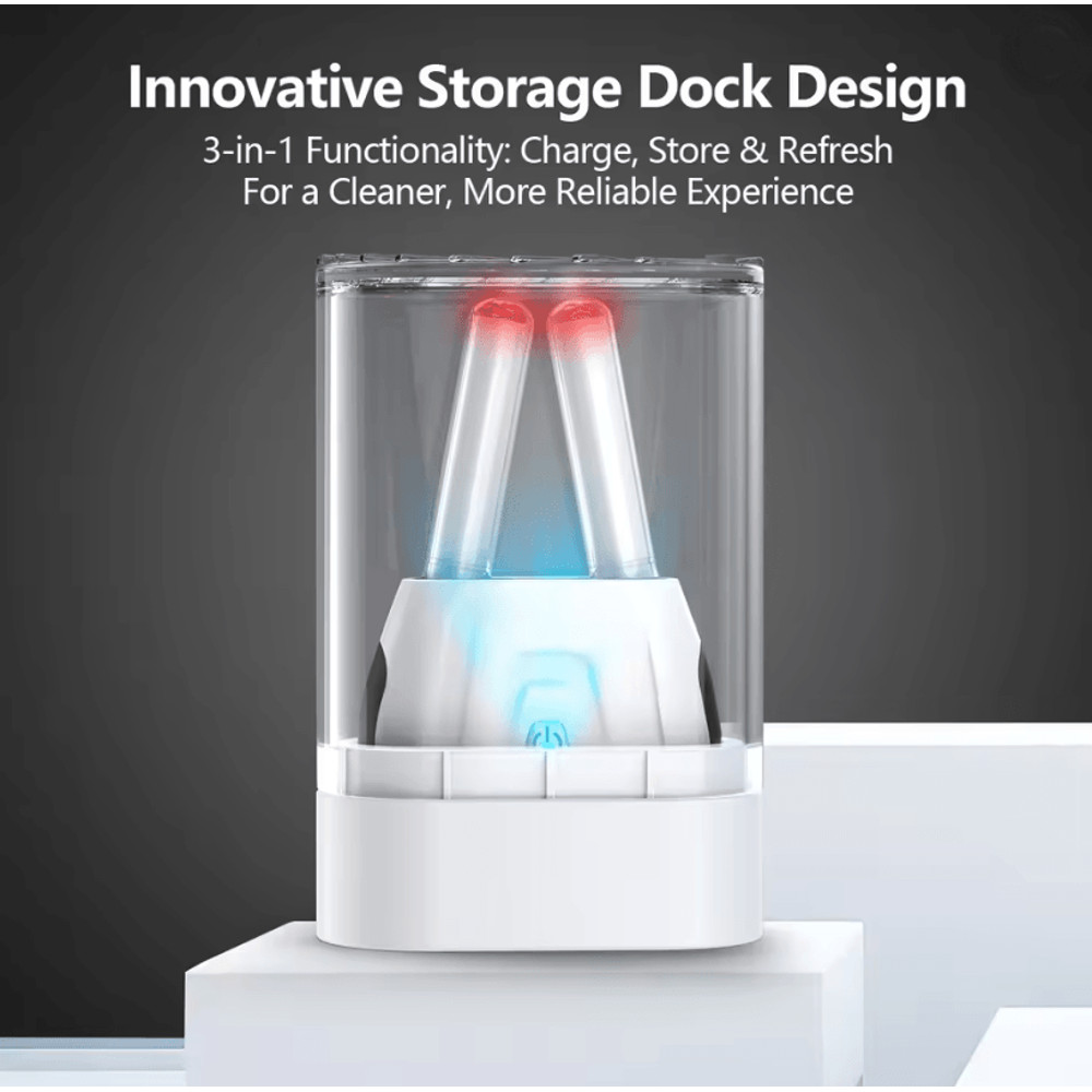 BreatheEase Cordless Red Light Nasal Therapy Device 1