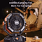 20000mAh Portable Camping Fan With LED Lantern 8 Speed Outdoor Battery Fan 1