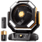20000mAh Portable Camping Fan With LED Lantern 8 Speed Outdoor Battery Fan 3