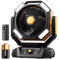 20000mAh Portable Camping Fan With LED Lantern 8 Speed Outdoor Battery Fan 3