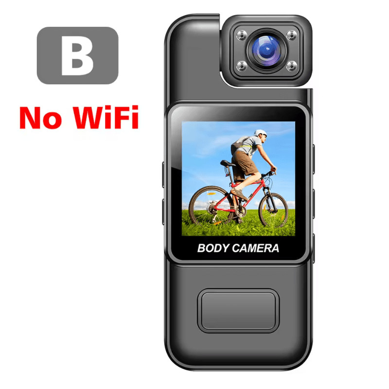 Mini 4K WiFi Body Camera Portable Hotspot Law Enforcement Recorder 5