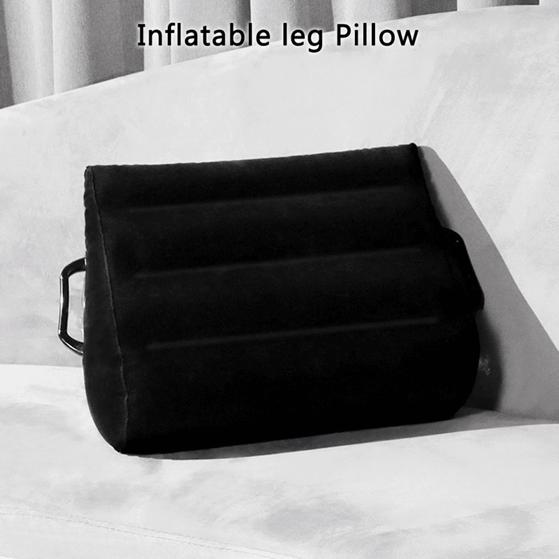 Inflatable Leg Elevation Pillow For Travel And Recovery Comfort 1