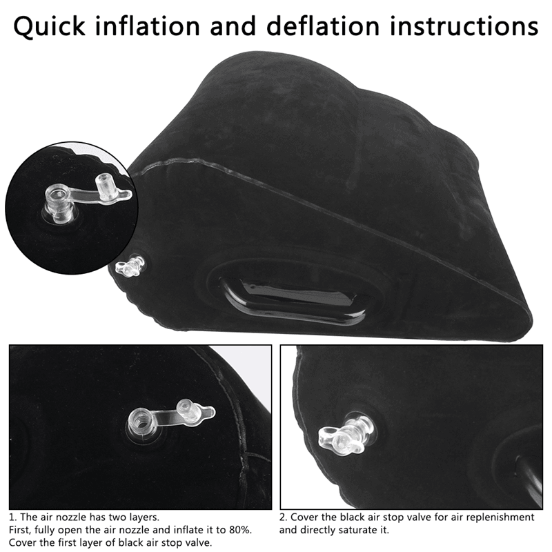 Inflatable Leg Elevation Pillow For Travel And Recovery Comfort 4