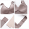FallSweet Seamless Wireless Push Up Bra Plus Size Comfort Bralette 1