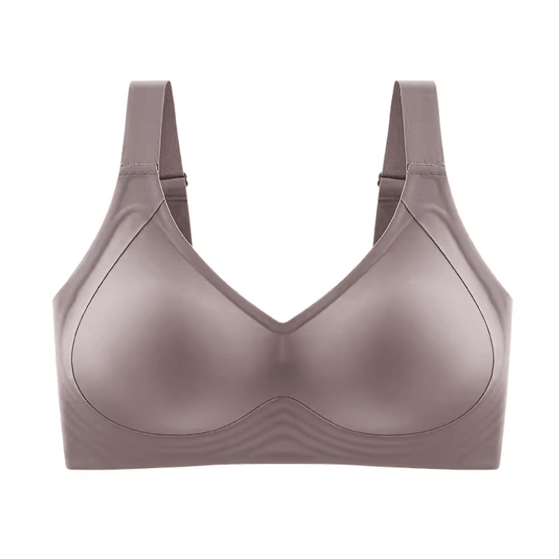 FallSweet Seamless Wireless Push Up Bra Plus Size Comfort Bralette 3