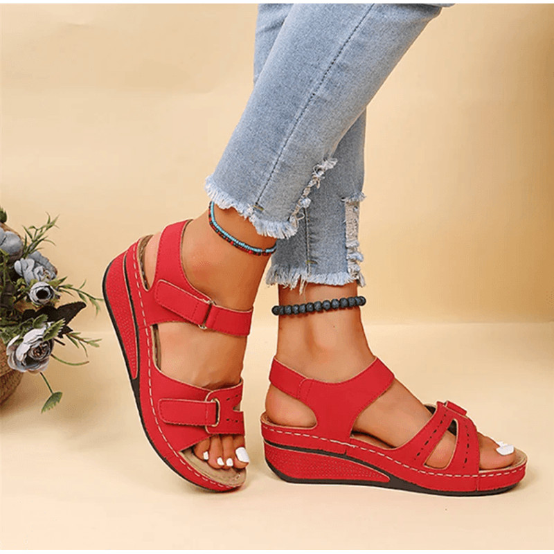 SlipOn Open Toe Casual Sandals For Women Comfortable Party Walking Shoes 3