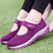 Womens Breathable Mesh Platform Sneakers Lightweight Casual Walking Shoes 2