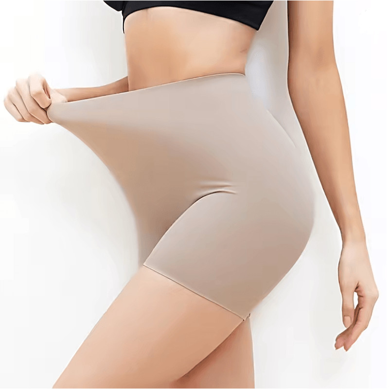 High Waist Thigh Slimming Tummy Control Seamless Body Shaper Shorts For Women 4