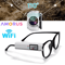 Wireless 27K FPV Camera Glasses With WiFi Control And Audio Recording 0