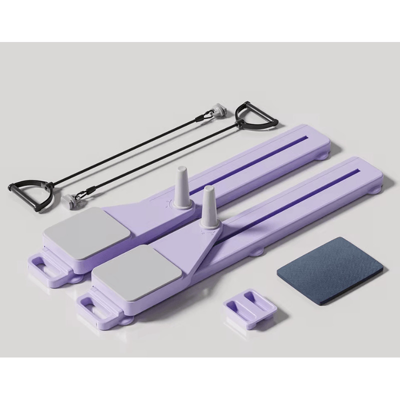 Portable Core And Leg Trainer Split Pilates Board For Home Gym 5