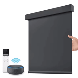 smart square motorized roller blind