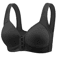ComfortEase Front Closure Wireless Full Coverage Bra For Women 2
