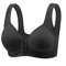 ComfortEase Front Closure Wireless Full Coverage Bra For Women 2