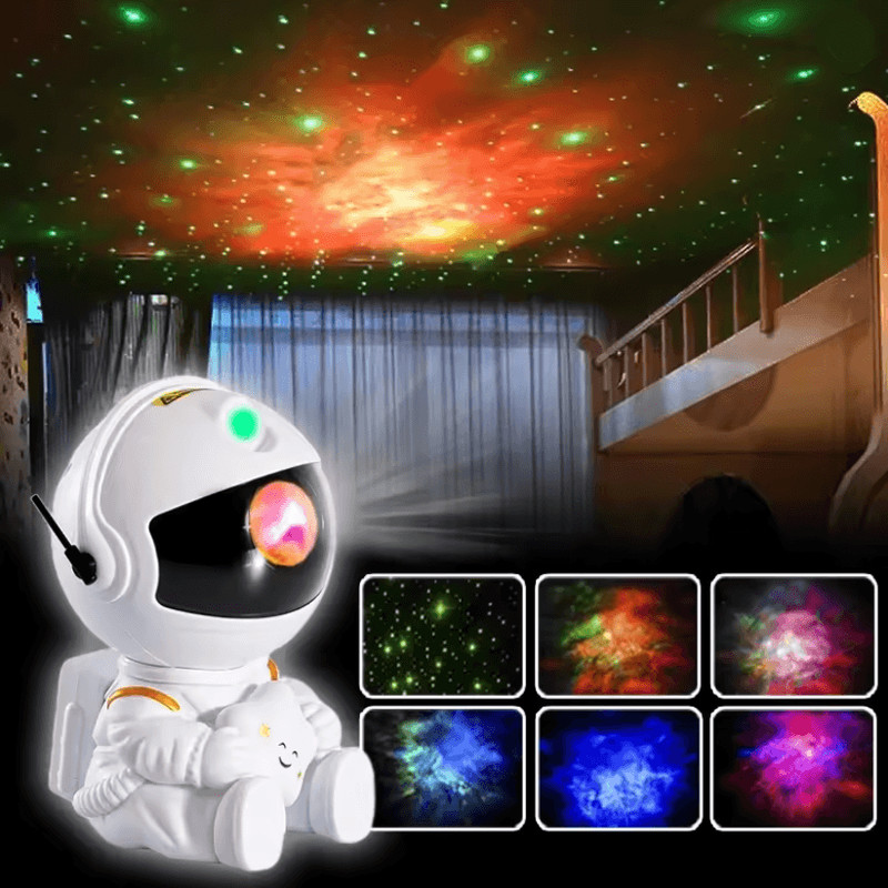 StarDream Astronaut Galaxy Projector LED Night Light 1