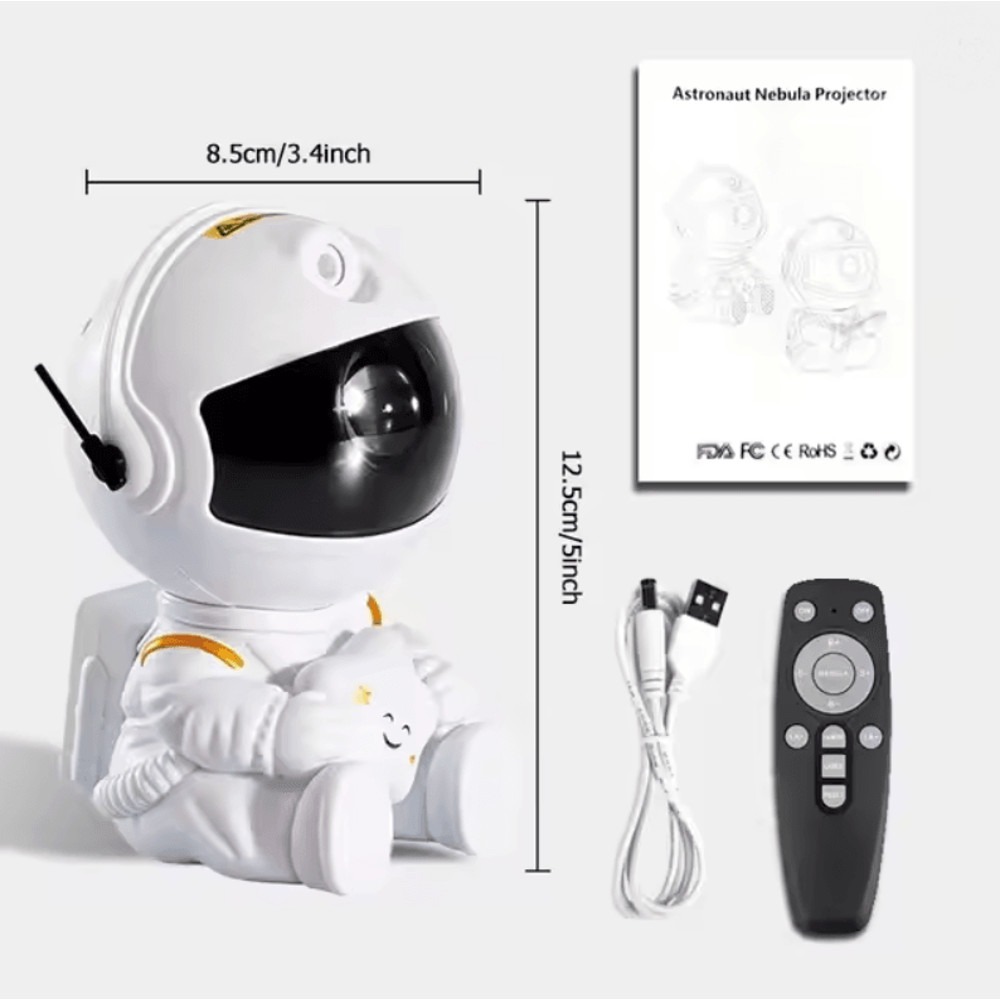 StarDream Astronaut Galaxy Projector LED Night Light 4